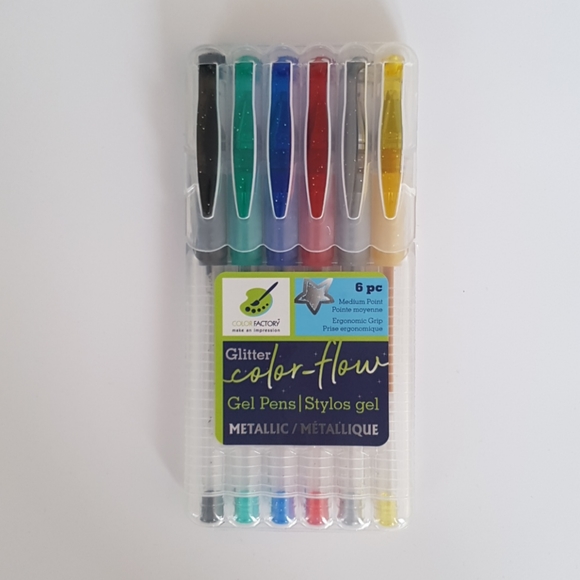 16 pieces Colored and Metallic Gel Pens Multi Colors - Picture 3 of 7